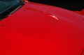 Closeup of the hood